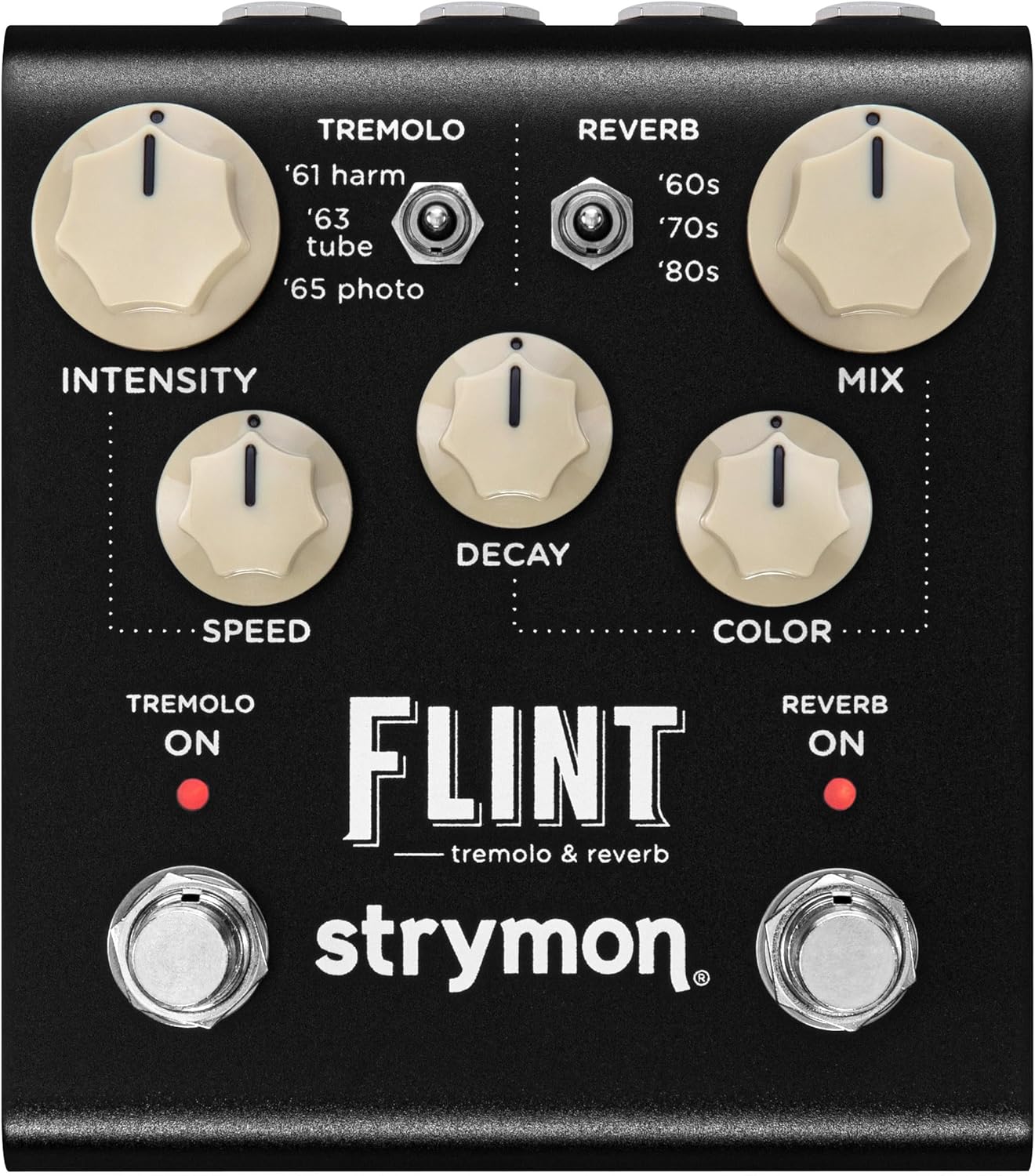 Strymon Flint V2 Tremolo and Reverb Pedal for Guitar Effects