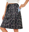 Zando Tennis Skirts for Women Knee Length Skort - Comfortable Everyday