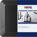Anti Fatigue Mat Kitchen Floor Mat 9/10 in Thick - Comfort Standing