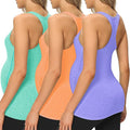 Maternity Tank Top Workout Racerback - Breathable Support