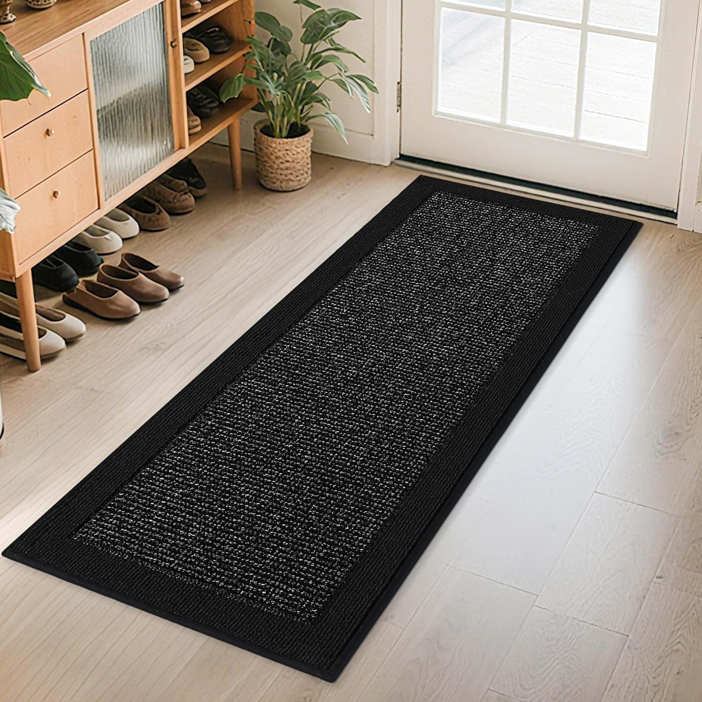 BEQHAUSE Indoor Door Mat 24in x 60in, Non-Slip Entryway Rug