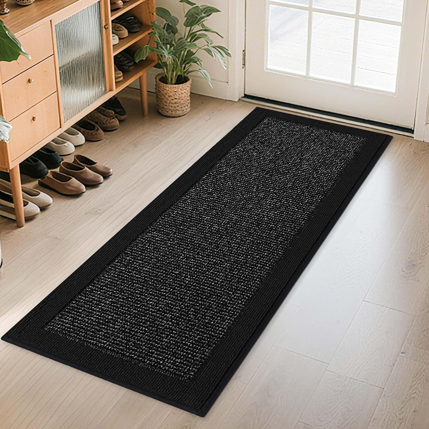 BEQHAUSE Indoor Door Mat 24in x 60in, Non-Slip Entryway Rug