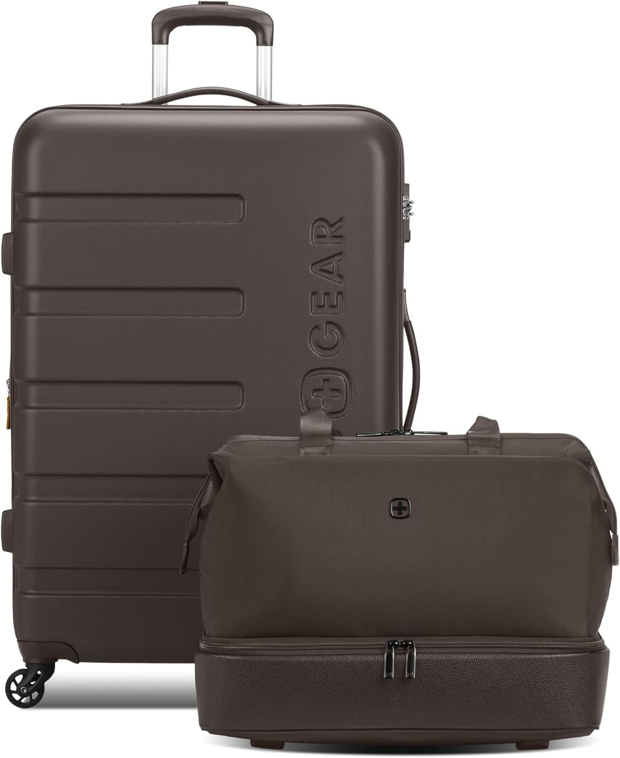 SwissGear 7366 Hardside Expandable Luggage Set for Travel