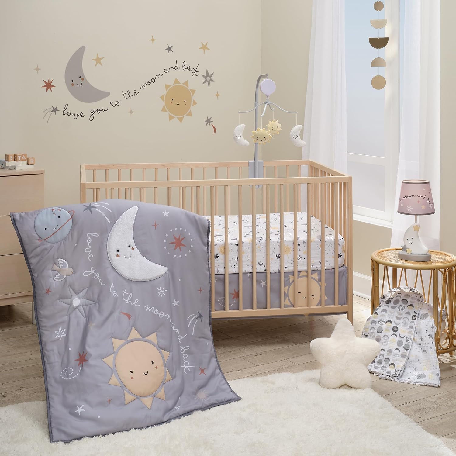 Bedtime Originals Little Star Celestial 3-Piece Nursery Set