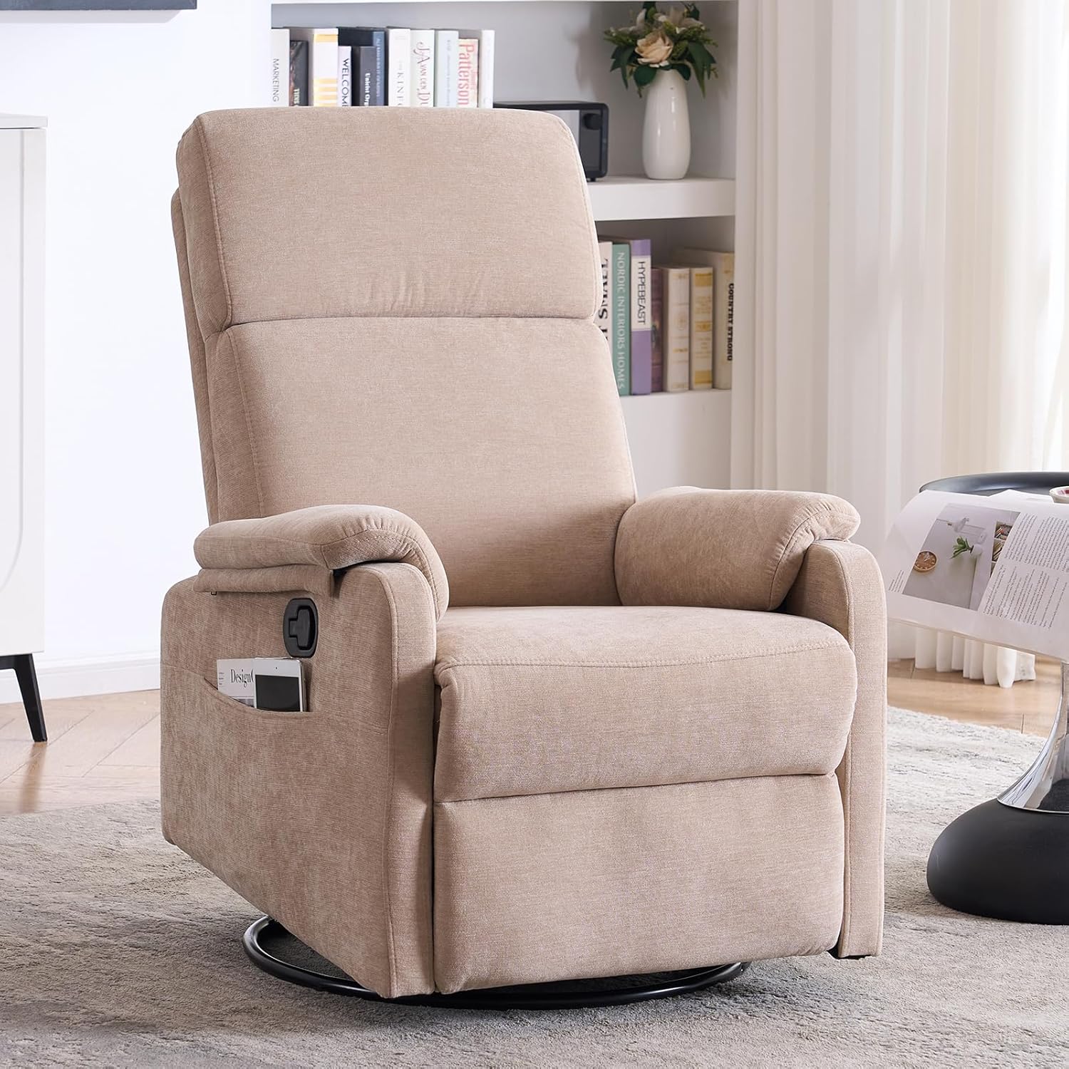 360 Swivel Rocking Recliner: Cozy Space Saver