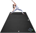 Gorilla Mats Premium XL Yoga Mat - 9'x6' 8mm Thick Non-Slip