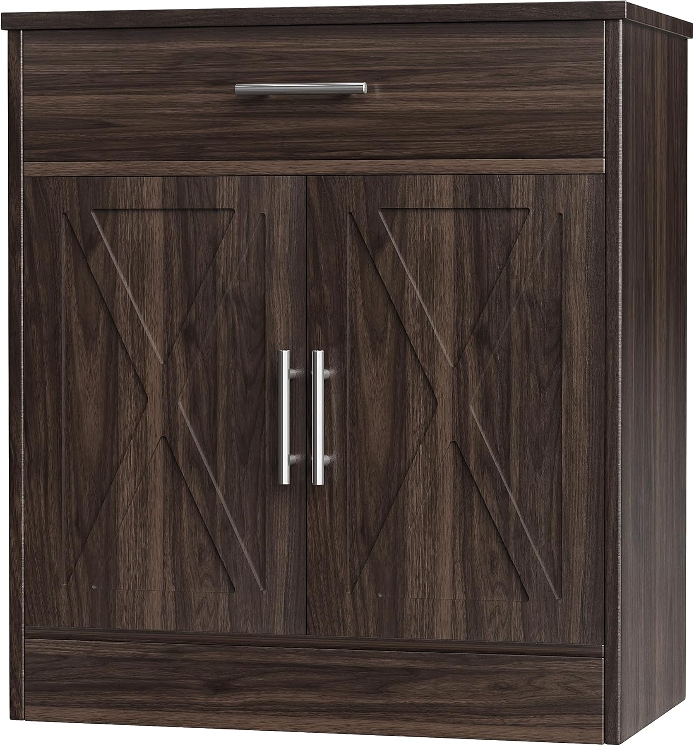 Farmhouse Storage Cabinet with Doors and Shelves for Any Room