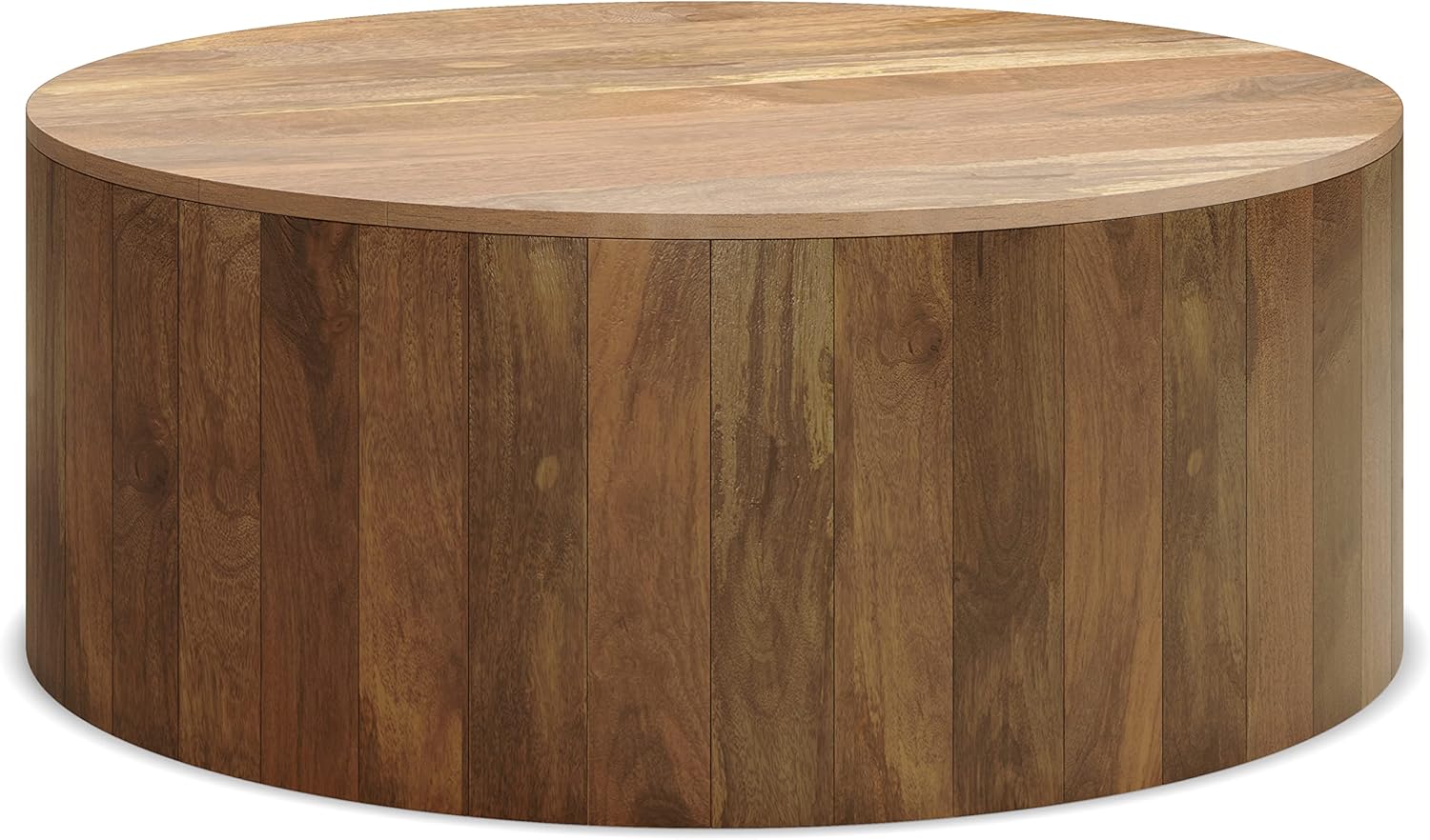 SOLID MANGO WOOD COFFEE TABLE - NATURAL BEAUTY