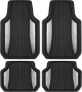Motor Trend ChromeTech Car Floor Mats Full Set for All Weather