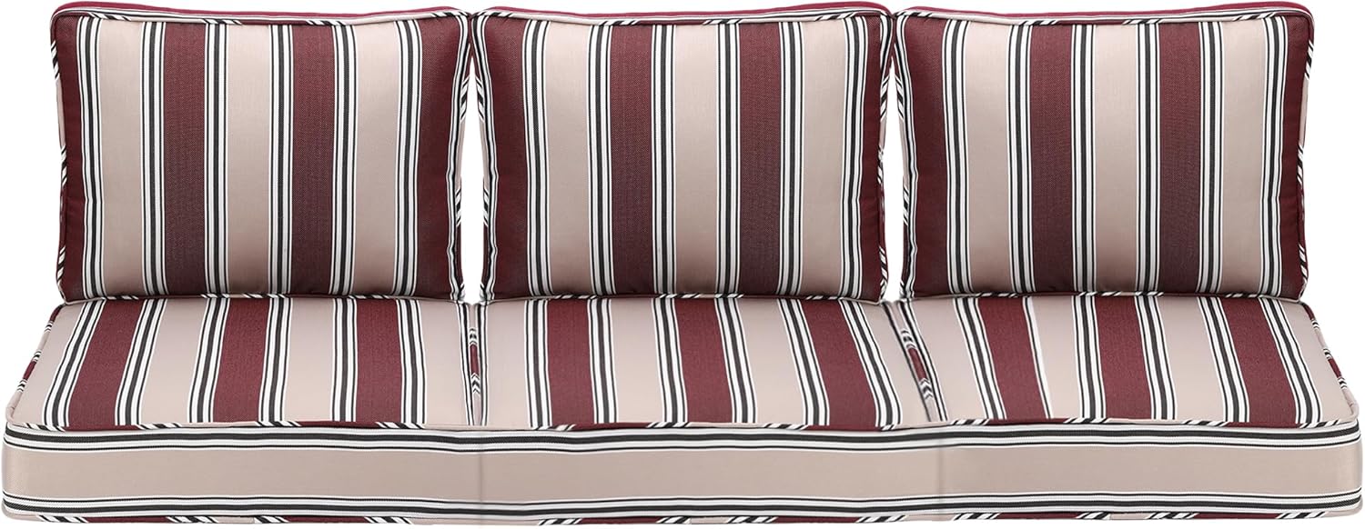 Outdoor Deep Seating Cushion Set for Comfortable Patio Relaxation