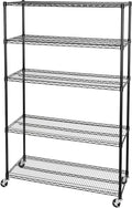 UltraDurable Heavy Duty NSF Steel Wire Rack 5-Tier - Heavy Storage