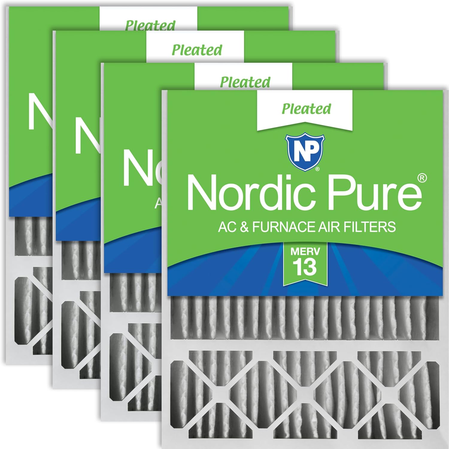 Nordic Pure 20x25x5 MERV 13 Air Filters for Superior Filtration