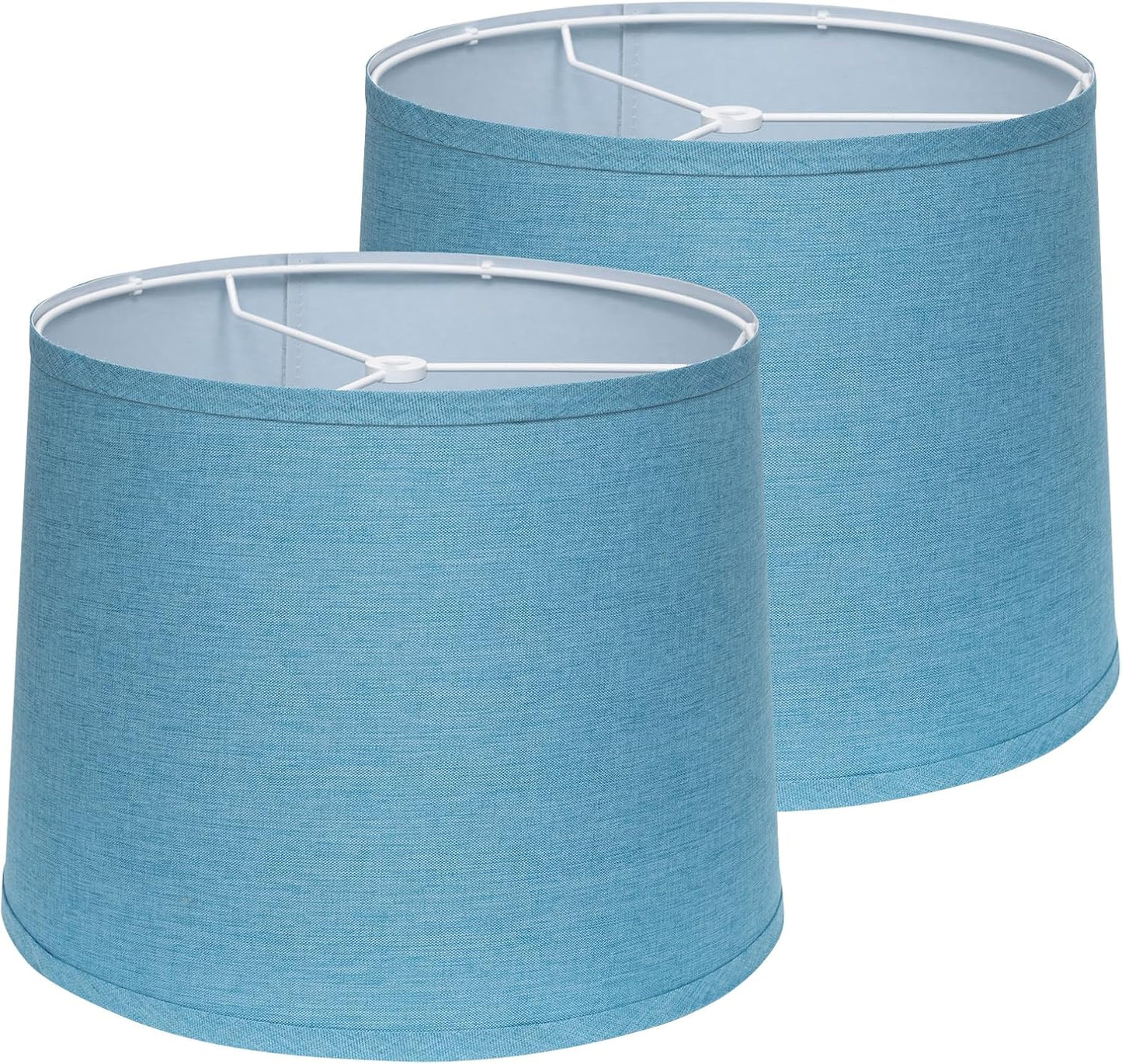 Drum Lampshades Set of 2 - Stylish Medium Replacement Shades