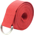 Gelante 10 ft Cotton Yoga Strap - 5 in Wide Durable Stretch Aid