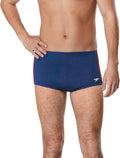 Speedo Men's Square Leg Poly Mesh Training Suit for Men - Durable Drag