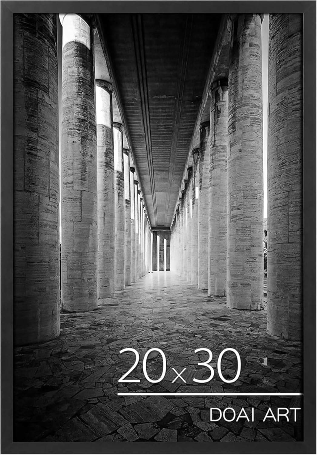 20x30 Poster Frame Black for Horizontal or Vertical Display