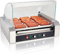 SYBO Hot Dog Roller 30 Hot Dogs 11 Rollers - Commercial Roller Grill