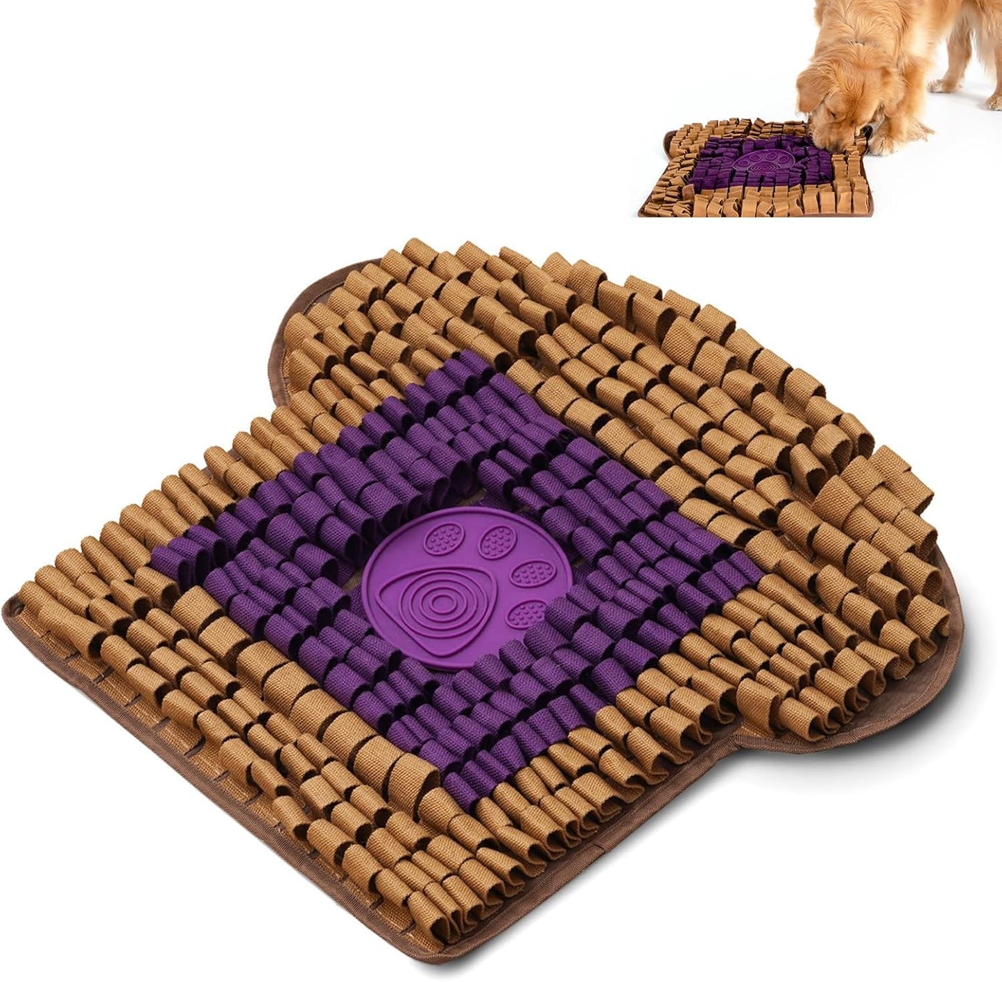 Snuffle Mat for Dogs - Large Plush Enrichment Toy for All Breeds