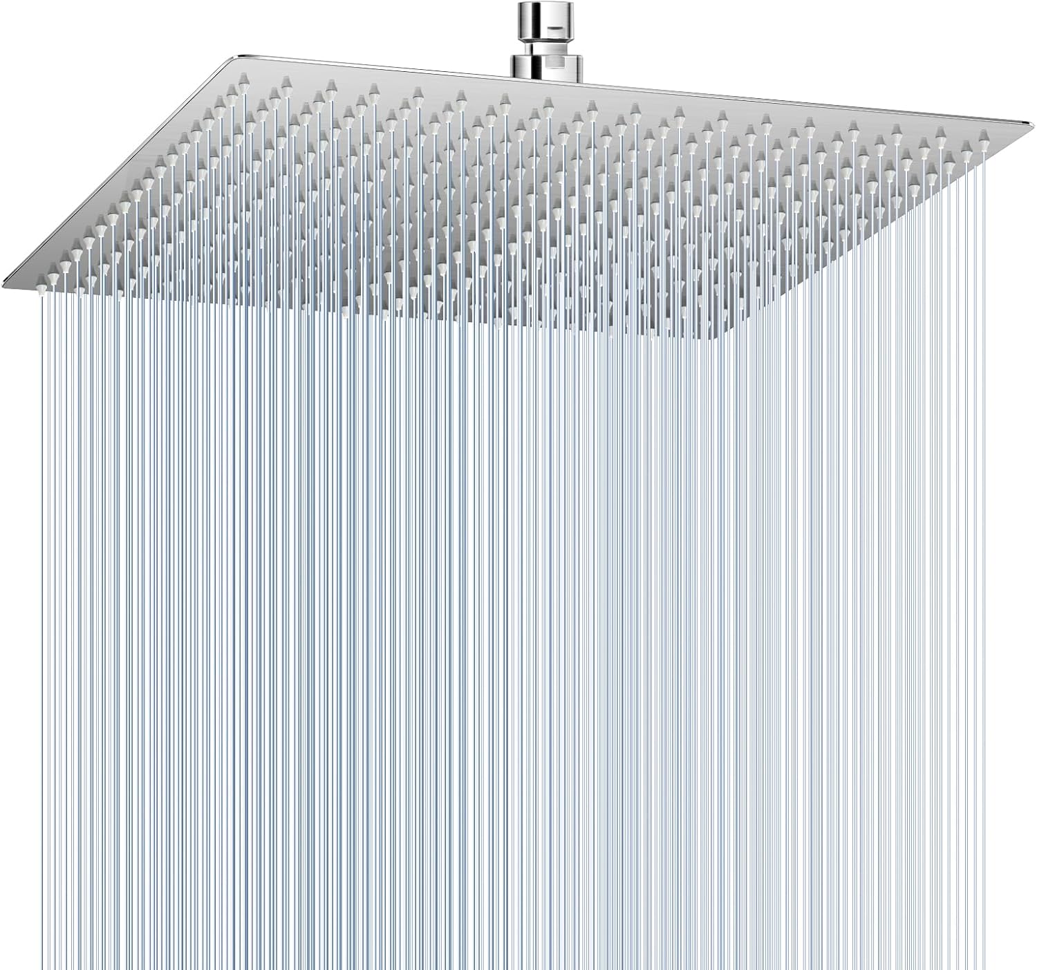 16 Inch Brushed Nickel Rain Shower Head for Luxurious Showers