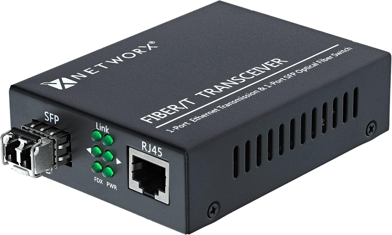 Networx Gigabit Ethernet Fiber Media Converter for 80km Use