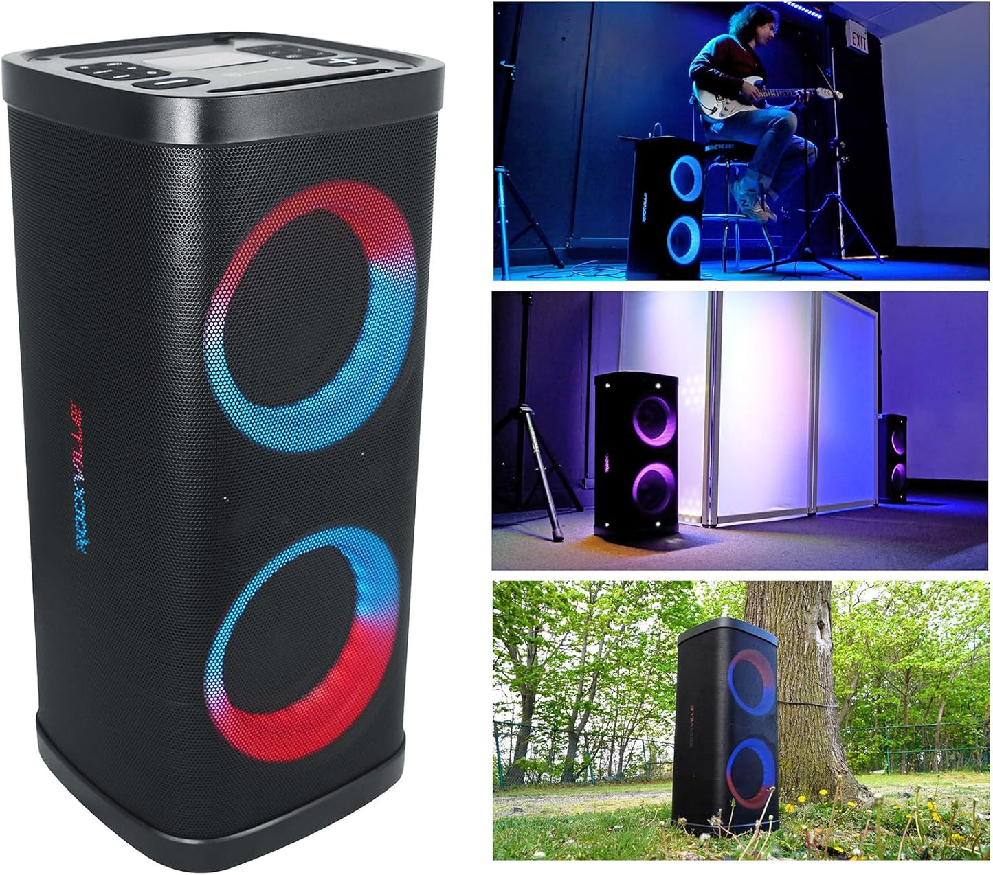 Rockville BASS PARTY 65 V2 Bluetooth Speaker Review