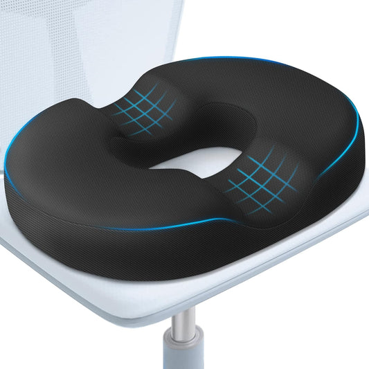 BlissTrends Donut Seat Cushion - Pain Relief & Comfort