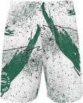 Zubaz NFL Men's 7ft Inseam Shorts - Bold Team Pride eye-catching