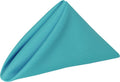 Ultimate Textile Cloth Napkins 17x17in Turquoise - Bulk Set of 36