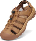 FLARUT Men's Athletic Sandals - Durable Closed Toe Sport Sandal
