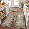 Pauwer Anti Fatigue Kitchen Mat Set of 3 for Comfort and Safety