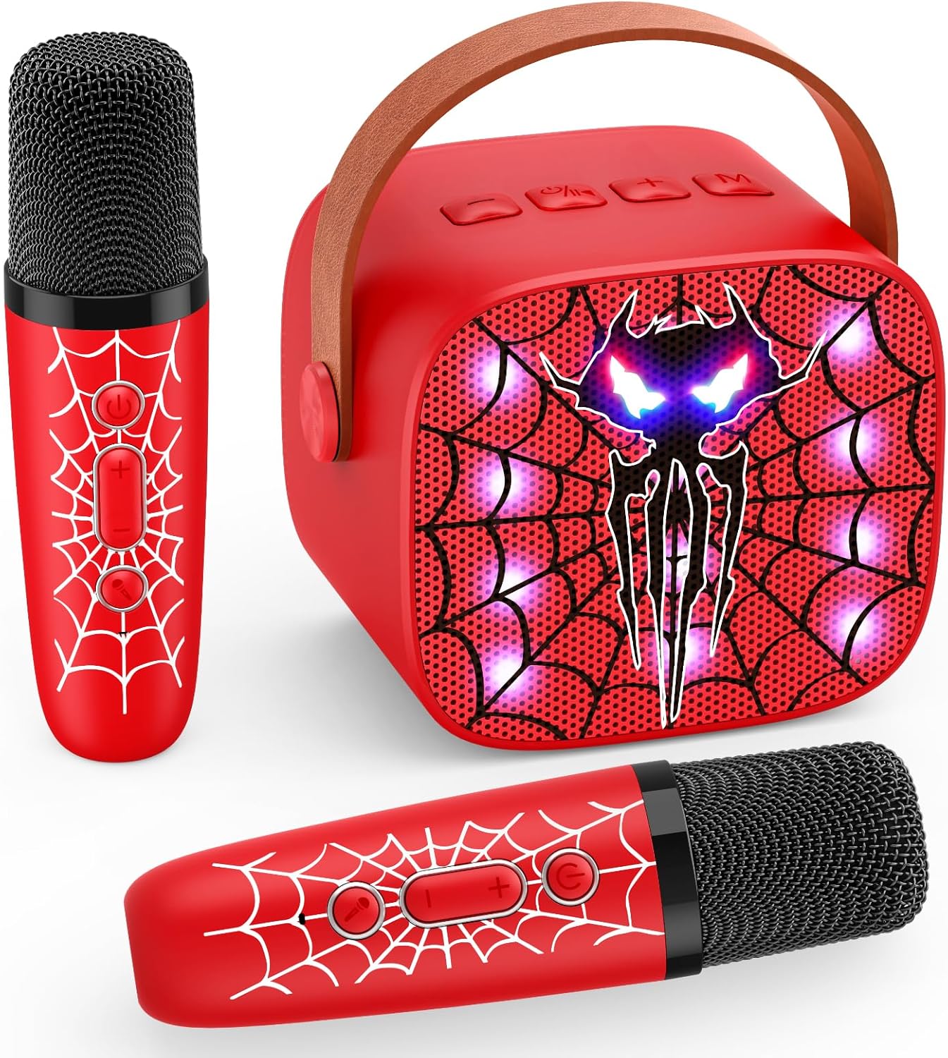 Portable Karaoke Toy: Sing & Shine with LEDs
