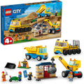 LEGO City Construction Trucks and Wrecking Ball Crane 60391 - Fun 4