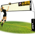 Volleyball Net Training 12ft Wide Adjustable Height 7.4ft to 8