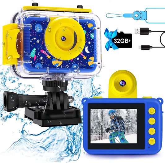 Underwater Kids Camera - 1080P HD Waterproof Fun