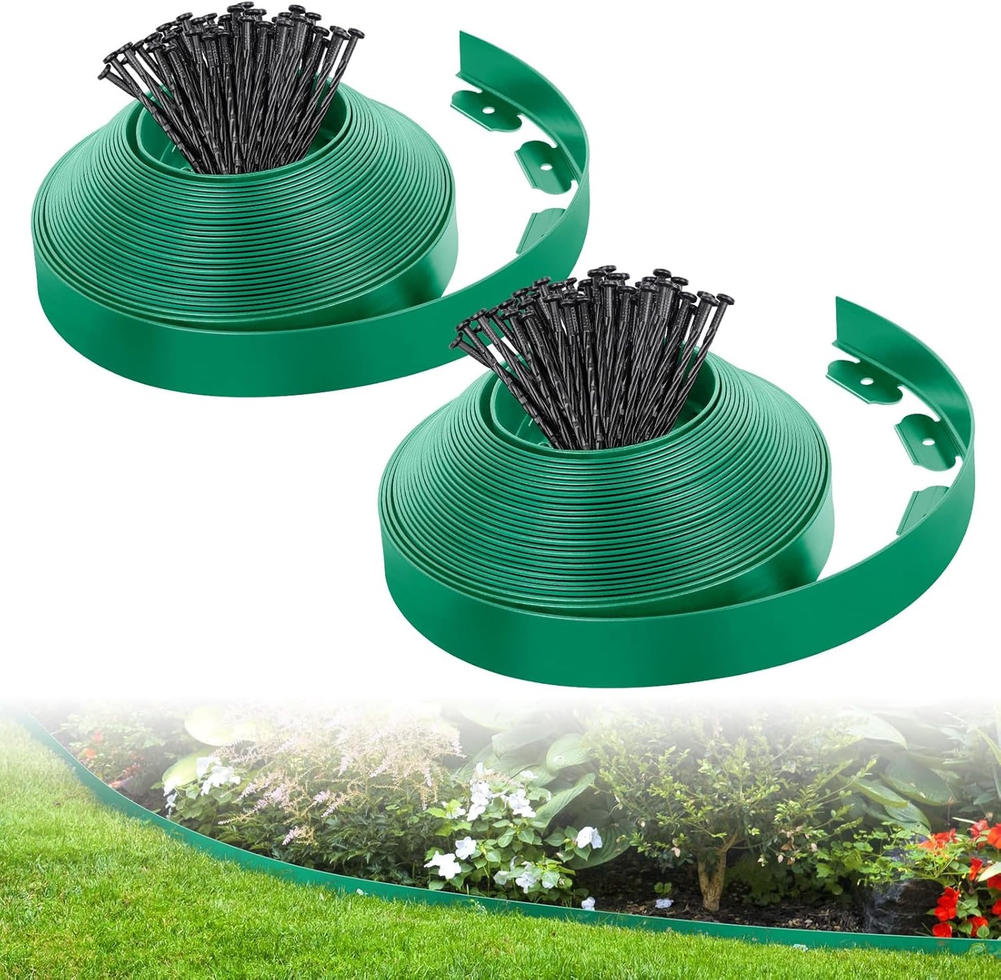 2-Inch x 66 FT Landscape Edging Border for Garden Flower Beds