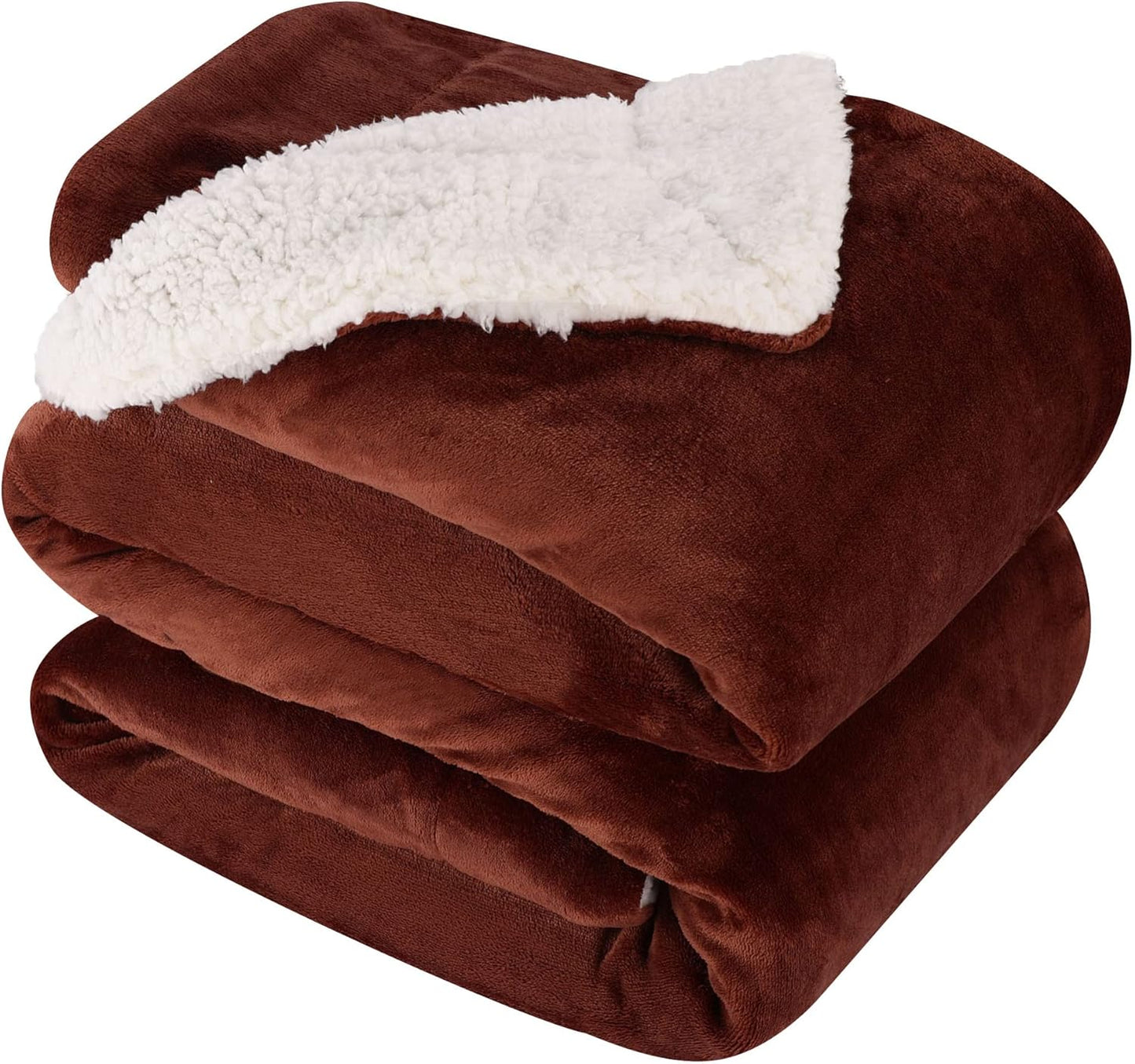 NANPIPER King Size Sherpa Blanket for Cozy Winter Comfort