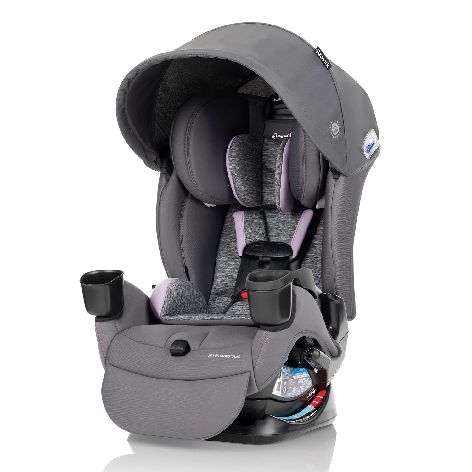 Evenflo All4Stages Slim Plus Canopy 4-in-1 Convertible Car Seat