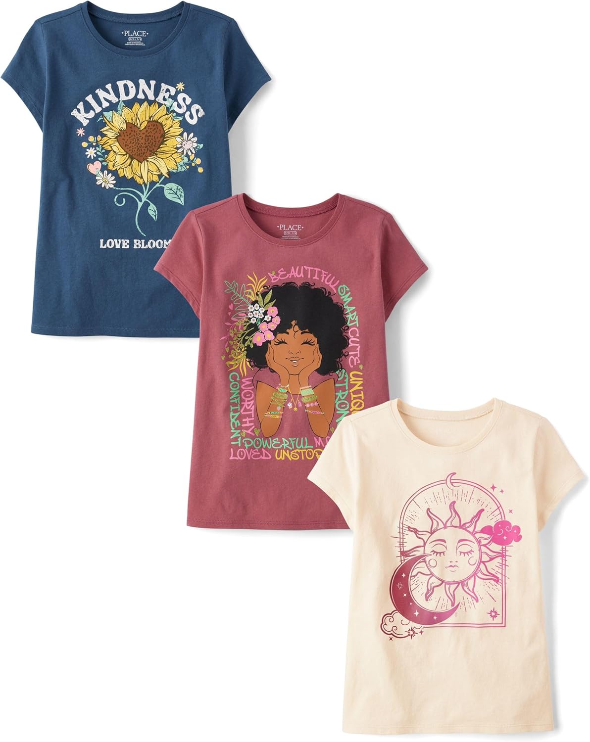 The Children's Place Girls Sports Graphic T-Shirts 3 Pack Review