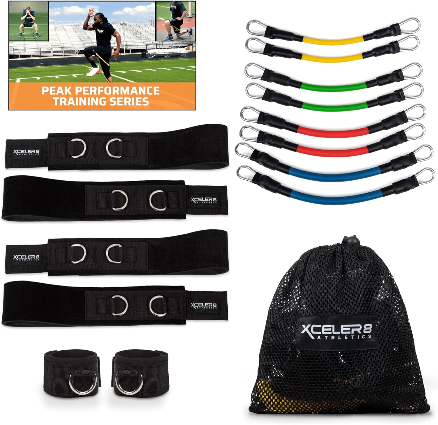 XCELER8 Bands for Speed and Agility Training in All Sports