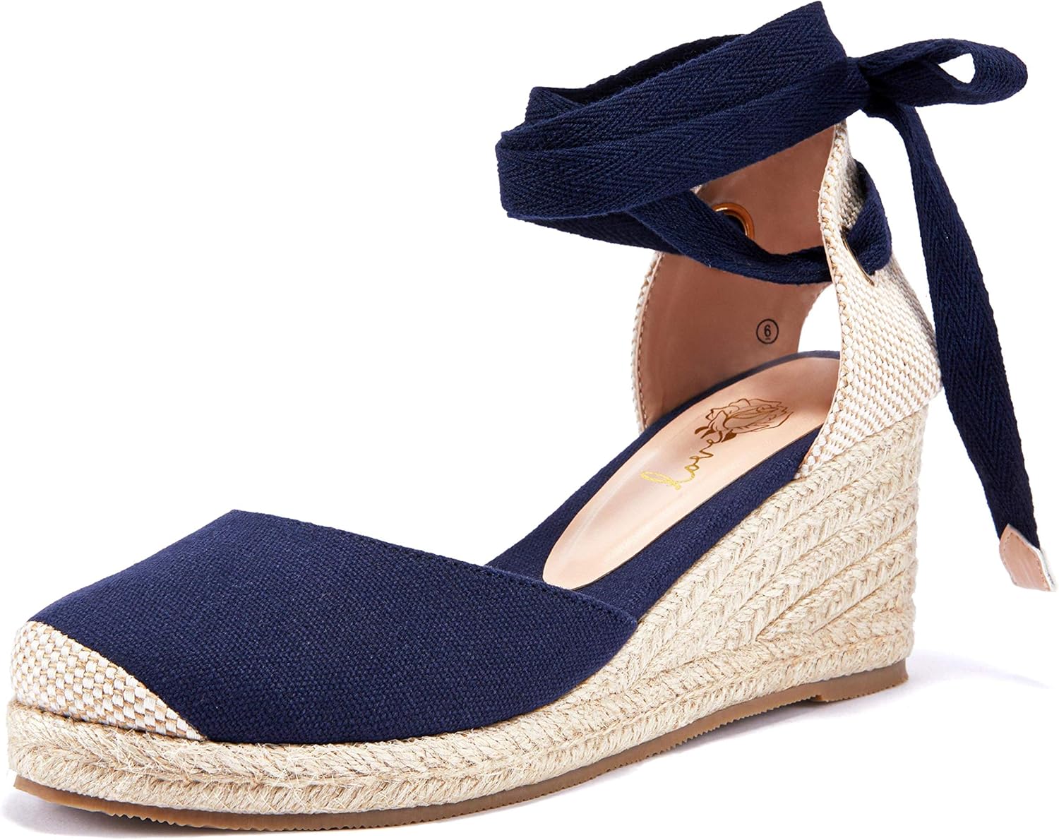 Ruanyu Womens Platform Espadrille Sandals for Summer Style