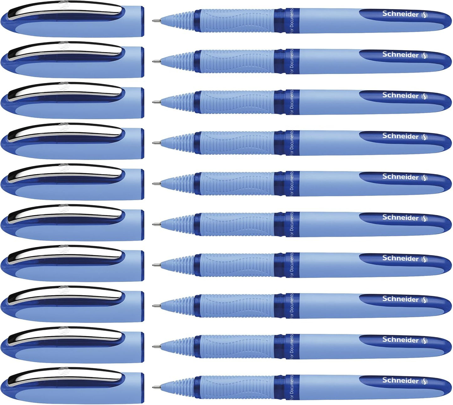 Schneider One Hybrid N Rollerball Pen with Blue Ink and Needle Tip