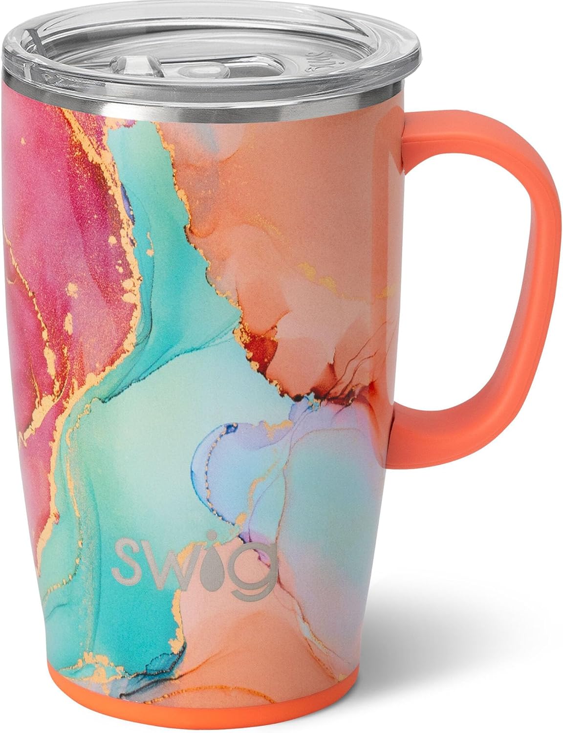 Swig Life 18oz Travel Mug: Insulated Tumbler with Handle