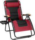 PHI VILLA XXL Oversized Padded Zero Gravity Chair - Spacious Recliner