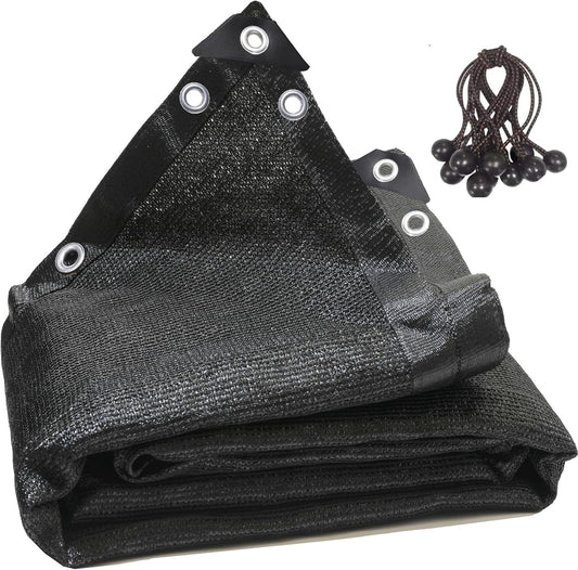 20ft x 40ft High Density Black Shade Cloth for Maximum Protection