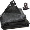 90% Black 6ft x 20ft High Density Shade Cloth - Heavy Duty Garden