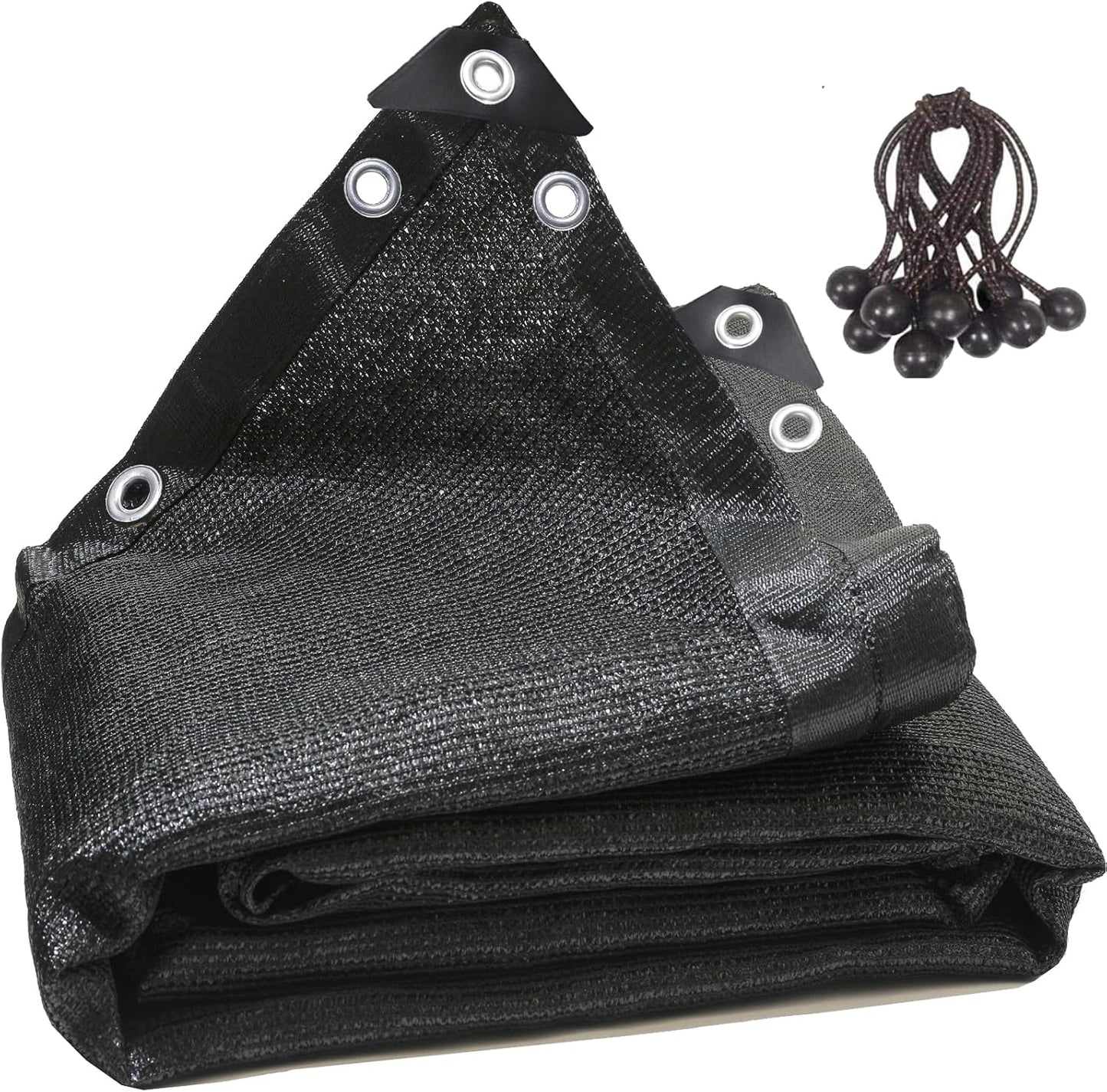 90% Black 6ft x 20ft High Density Fabric Shade Cloth Canopy