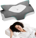 Cervical Memory Foam Pillow Medium Firm - Neck & Shoulder Support