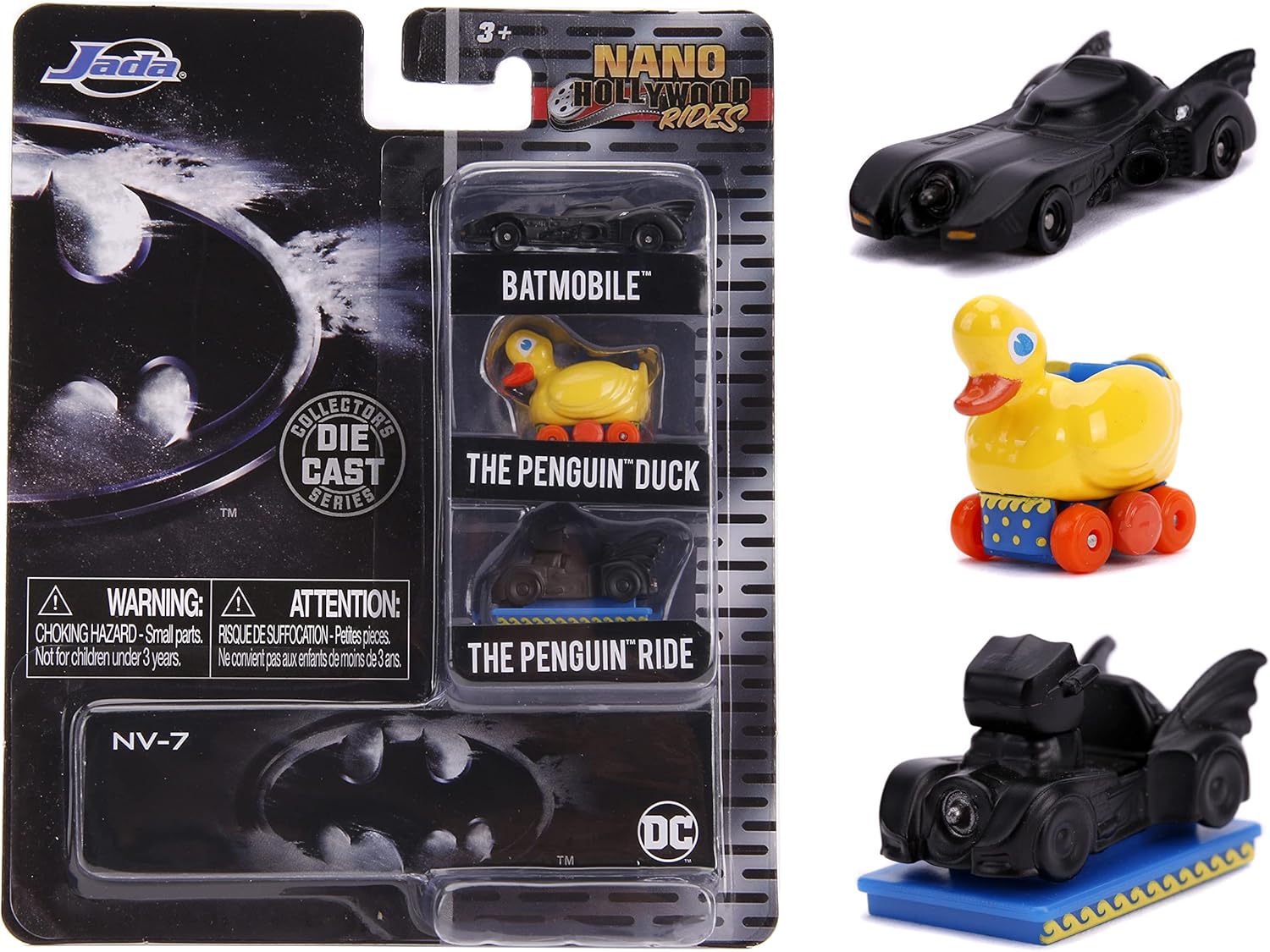 Nano Hollywood Batmobile 3PK - Classic Black Finish