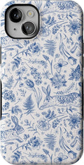 Casely iPhone 14 Plus Case Hop & Bloom Bunny Toile - Bold Protection
