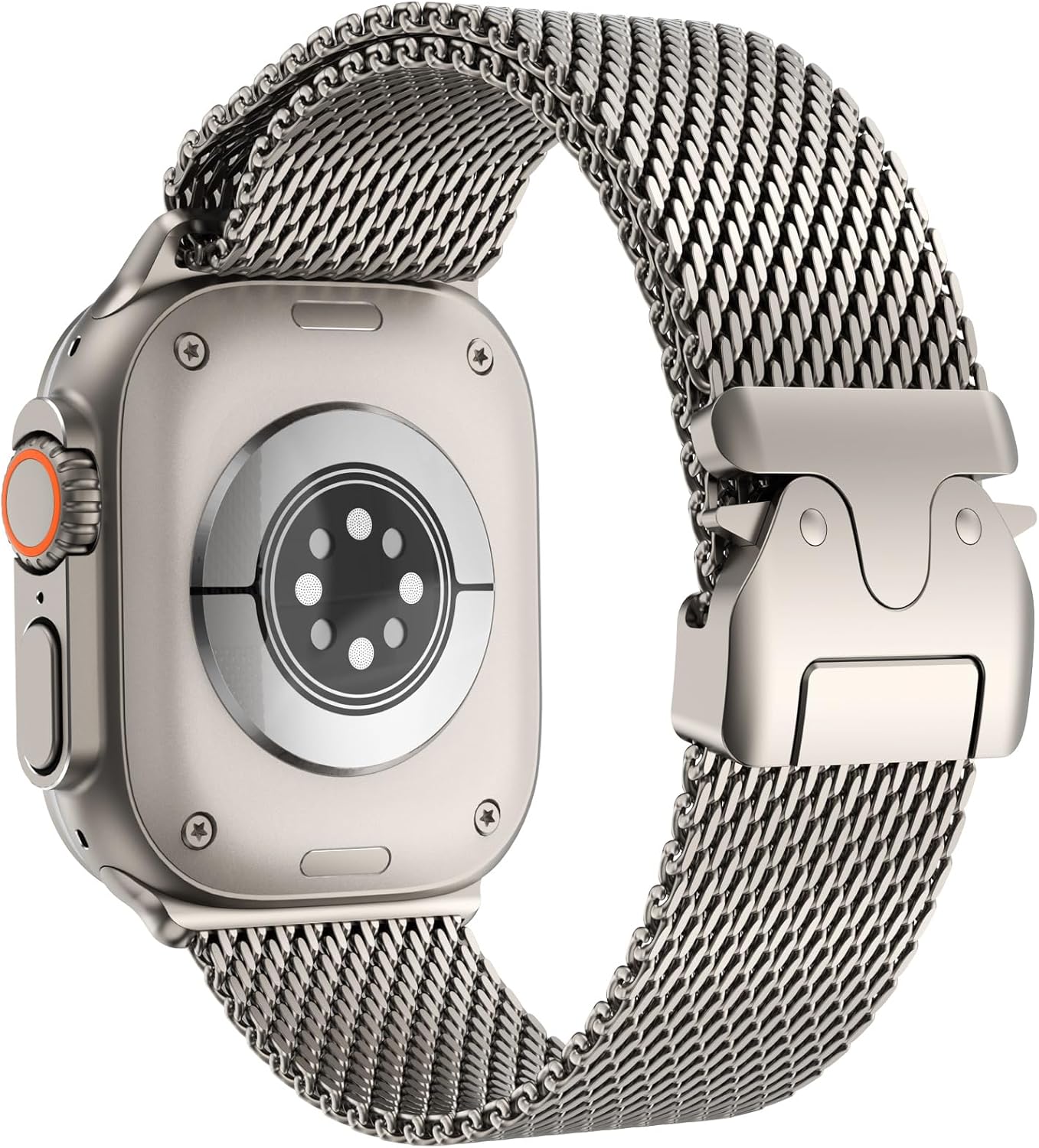 Titanium Buckle Milanese Band for Apple Watch